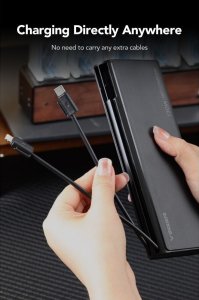 Powerbank Veger TCE130 25000mAh Czarny 10