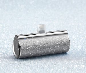 Powerbank Veger VEGER powerbank 5 000 mAh z wbudowanym złączem Lightning PD QC3.0 2,4A 12W PlugOn (W0573P) srebrny 3