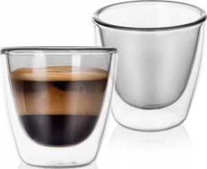 Orion Szklanki termiczne z podwójną ścianką do kawy espresso DOUBLE 90 ml 2 szt. 2