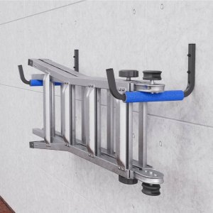 UCHWYT ŚCIENNY NA NARTY DESKĘ DRABINĘ ROWER DREWNO 7