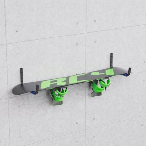 UCHWYT ŚCIENNY NA NARTY DESKĘ DRABINĘ ROWER DREWNO 8