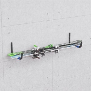 UCHWYT ŚCIENNY NA NARTY DESKĘ DRABINĘ ROWER DREWNO 9