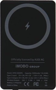 Powerbank Audi Audi Induction Powerbank 15W 5000mAh gray/gray Big Logo MagSafe AU-MWPB5000-GT/D1-GY 16
