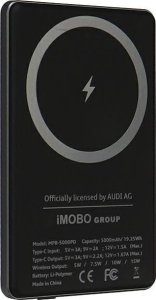Powerbank Audi Audi Induction Powerbank 15W 5000mAh gray/gray Big Logo MagSafe AU-MWPB5000-GT/D1-GY 4