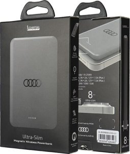 Powerbank Audi Audi Induction Powerbank 15W 5000mAh gray/gray Big Logo MagSafe AU-MWPB5000-GT/D1-GY 6