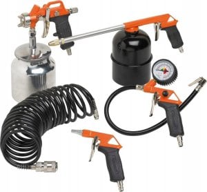 Black&Decker Zestaw pneumatyczny 5szt KIT 5 pist.dolny zbiornik 1