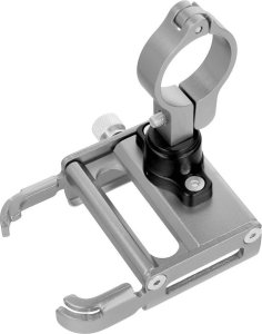 OEM GUB uchwyt rowerowy na kierownicę P30 Aluminium srebrny 5