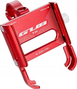 OEM GUB uchwyt rowerowy na kierownicę P30 Aluminium czerwony 3