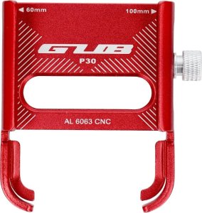 OEM GUB uchwyt rowerowy na kierownicę P30 Aluminium czerwony 8