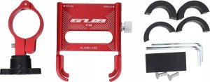 OEM GUB uchwyt rowerowy na kierownicę P30 Aluminium czerwony 9