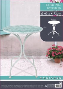 Ambiance Stolik balkonowy, ozdoby, 60 x 72 cm 3