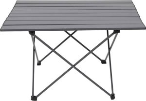Enero STOLIK TURYSTYCZNY SKŁADANY 68x46x40CM ALUMNIUM SZARY W POKROWCU 5