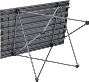 Enero STOLIK TURYSTYCZNY SKŁADANY 68x46x40CM ALUMNIUM SZARY W POKROWCU 6