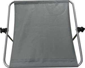 Enero LEŻAK SKŁADANY PLAŻOWY Z DASZKIEM NA KÓŁKACH 116x62x62-90CM SZARY 4