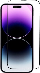 OEM 5D Full Glue Tempered Glass - do iPhone 14 Pro czarny + aplikator 6