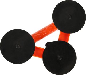 Przyssawka uchwyt próżniowy do przenoszenia szyb szkła glazury płytek 3x11,5cm 75kg 7
