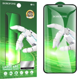 Borofone Hartowane Szkło Bf8 Diamond Armor Full Screen 5D Large Arc Do Iphone 12 Pro Max - 10 Sztuk 1