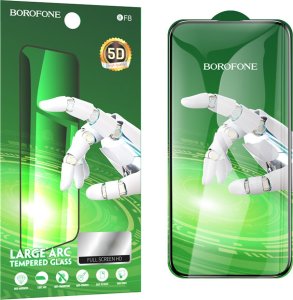 Borofone Hartowane Szkło Bf8 Diamond Armor Full Screen 5D Large Arc Do Iphone 14 Pro - 10 Sztuk 1