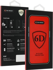 Hartowane Szkło Full Glue 6D Do Iphone 15 Pro Czarne 1