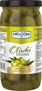 Greek Trade Helcom Oliwki zielone drylowane - słoik 230g 1