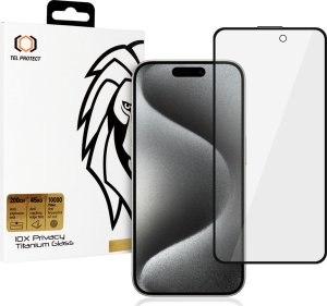 Hartowane Szkło 10X Privacy Titanium Do Iphone 15 Pro 1