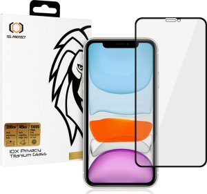 Hartowane Szkło 10X Privacy Titanium Do Iphone 11/Xr 1