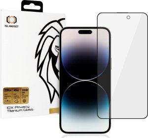 Hartowane Szkło 10X Privacy Titanium Do Iphone 14 Pro Max 1