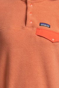 Bluza lightweight synchilla snap-t pullover women-sienna clay-s 2