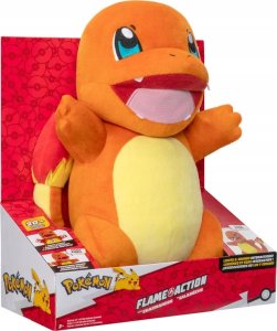 Pokemon POKEMON Flame Action Charmander Zabawka Interaktywna, pluszak, 25 cm 2