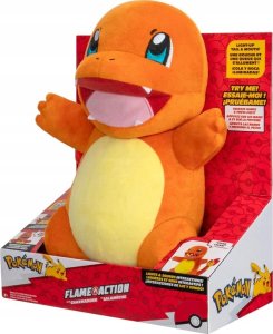 Pokemon POKEMON Flame Action Charmander Zabawka Interaktywna, pluszak, 25 cm 3