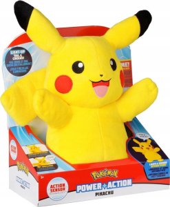 Pokemon POKEMON Power Action Pikachu Zabawka Interaktywna, pluszak, 25 cm 1