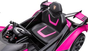 Lean Cars Samochód Na Akumulator Lamborghini GT HL528 Rózowy 11