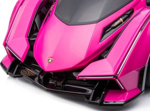 Lean Cars Samochód Na Akumulator Lamborghini GT HL528 Rózowy 7