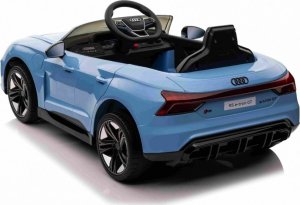 Audi Audi RS E-Tron GT na akumulator Niebieski + Pilot + Napęd 4x4 + Radio MP3 + LED + EVA 4