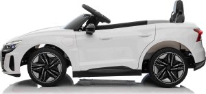 Audi Audi RS E-Tron GT na akumulator Biały + Pilot + Napęd 4x4 + Radio MP3 + LED + EVA 13