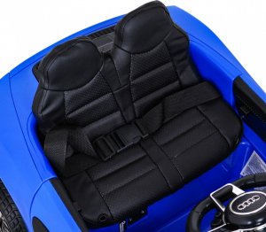 Audi Audi R8 na akumulator dla dzieci Niebieski + Pilot + EVA + Wolny Start + MP3 LED 11