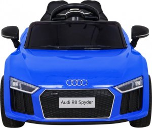 Audi Audi R8 na akumulator dla dzieci Niebieski + Pilot + EVA + Wolny Start + MP3 LED 3
