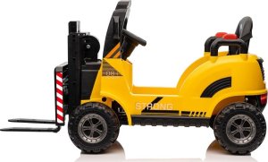 Lean Cars Wózek Widłowy Na Akumulator WH101 Żółty 3