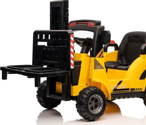 Lean Cars Wózek Widłowy Na Akumulator WH101 Żółty 6