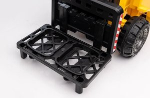 Lean Cars Wózek Widłowy Na Akumulator WH101 Żółty 7