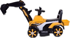 Import SUPER-TOYS PIERWSZA KOPARKA NA AKUMULATOR, JEŹDZIK+ PEŁNOFUNKCYJNA ŁYŻKA ELEKTRYCZNA 3 W 1/LHHB5188 5