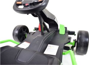 Import SUPER-TOYS SZYBKI GOKART FAST 3 Z FUNKCJĄ DRIFTU 24 V, RADIO, BLUETOOTH/BDM0933 17