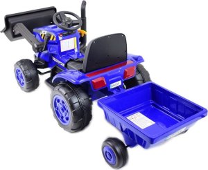 Import SUPER-TOYS TRAKTOR NA AKUMULATOR Z PRZYCZEPĄ - JCX, PILOT/S-617 15