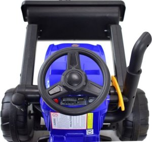 Import SUPER-TOYS TRAKTOR NA AKUMULATOR Z PRZYCZEPĄ - JCX, PILOT/S-617 19