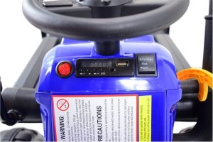 Import SUPER-TOYS TRAKTOR NA AKUMULATOR Z PRZYCZEPĄ - JCX, PILOT/S-617 20