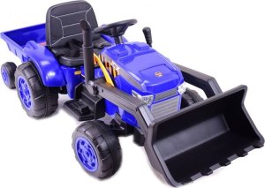 Import SUPER-TOYS TRAKTOR NA AKUMULATOR Z PRZYCZEPĄ - JCX, PILOT/S-617 2