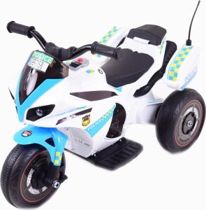 Import SUPER-TOYS TRZYKOŁOWY MOTOR POLICYJNY NA AKUMULATOR/GTM5588A 4