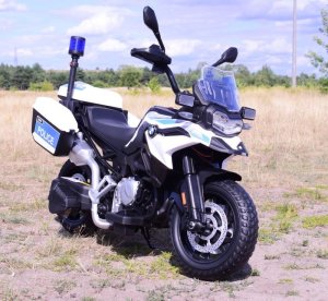 Import SUPER-TOYS MOTOR NA AKUMULATOR ORYGINALNE BMW POLICJA F-850 GS-P, DWA SILNIKI/JT5002(B) 8
