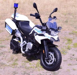 Import SUPER-TOYS MOTOR NA AKUMULATOR ORYGINALNE BMW POLICJA F-850 GS-P, DWA SILNIKI/JT5002(B) 9