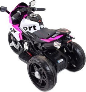 Import SUPER-TOYS MEGA MOTOR 3 KOŁOWY SPORT, DWA SILNIKI , MIĘKKIE KOŁA, MIĘKKIE SIEDZENIE, GAZ W MANETCE/FB6886 13